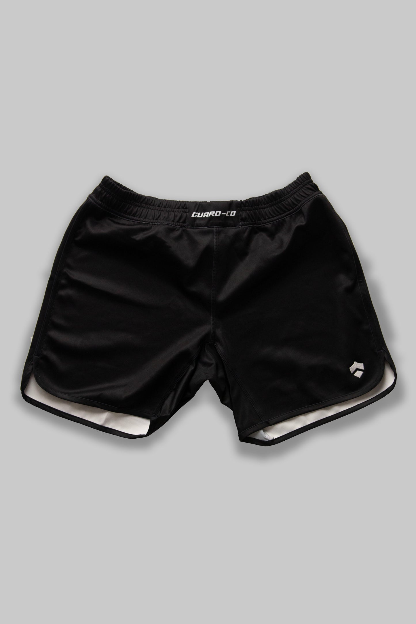 BLACK JERSEY SHORTS