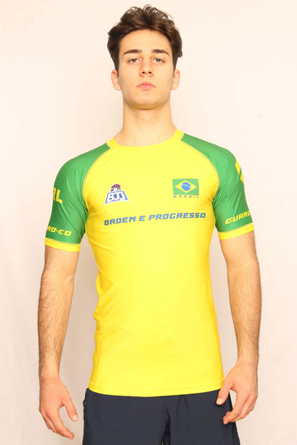 BRAZIL RASH GUARD JERSEY