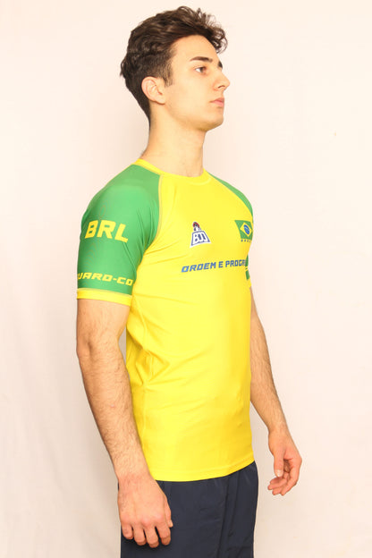 BRAZIL RASH GUARD JERSEY