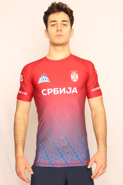 SERBIA RASH GUARD JERSEY