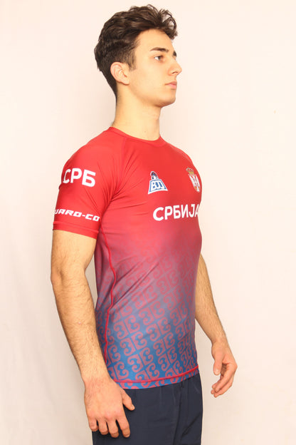 SERBIA RASH GUARD JERSEY