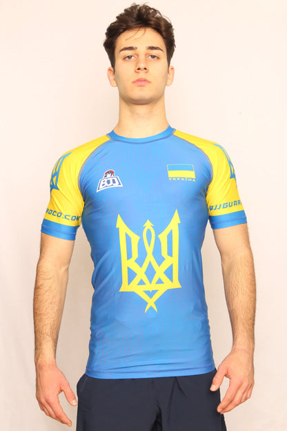 UKRAINE RASH GUARD JERSEY