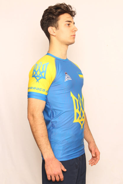 UKRAINE RASH GUARD JERSEY