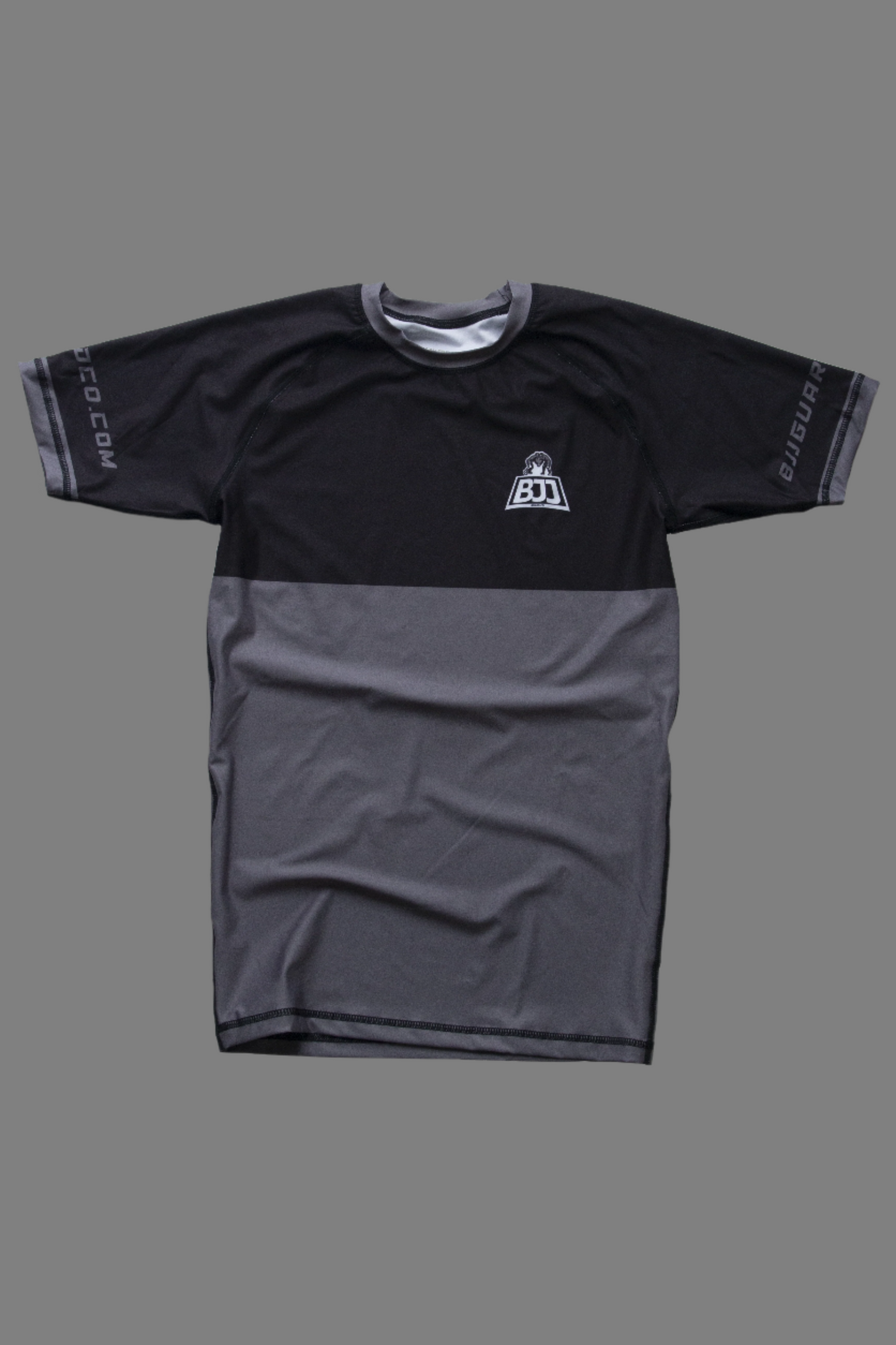 BLACK RANKED RASH GUARD