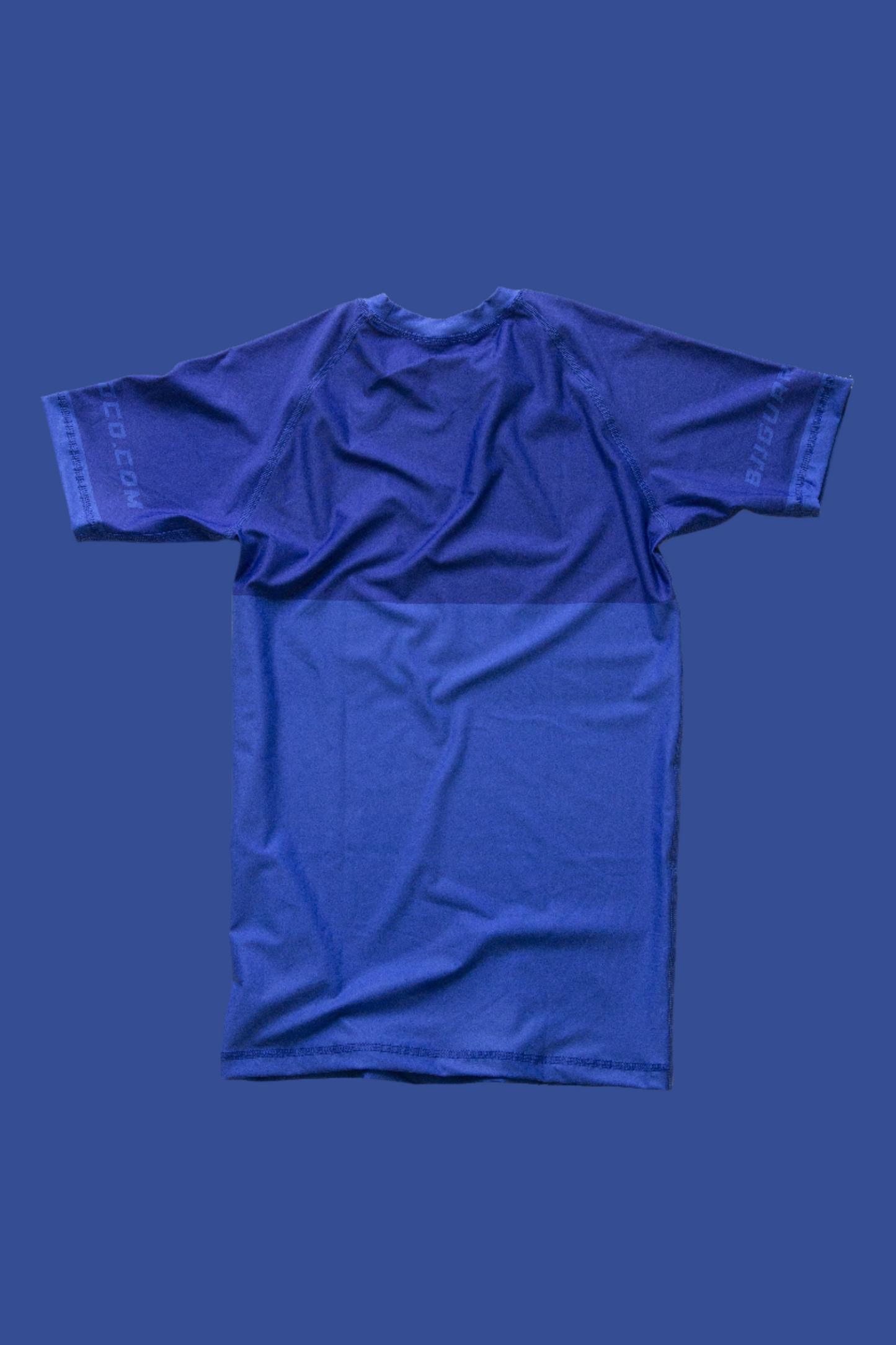 BLUE RANKED RASH GUARD