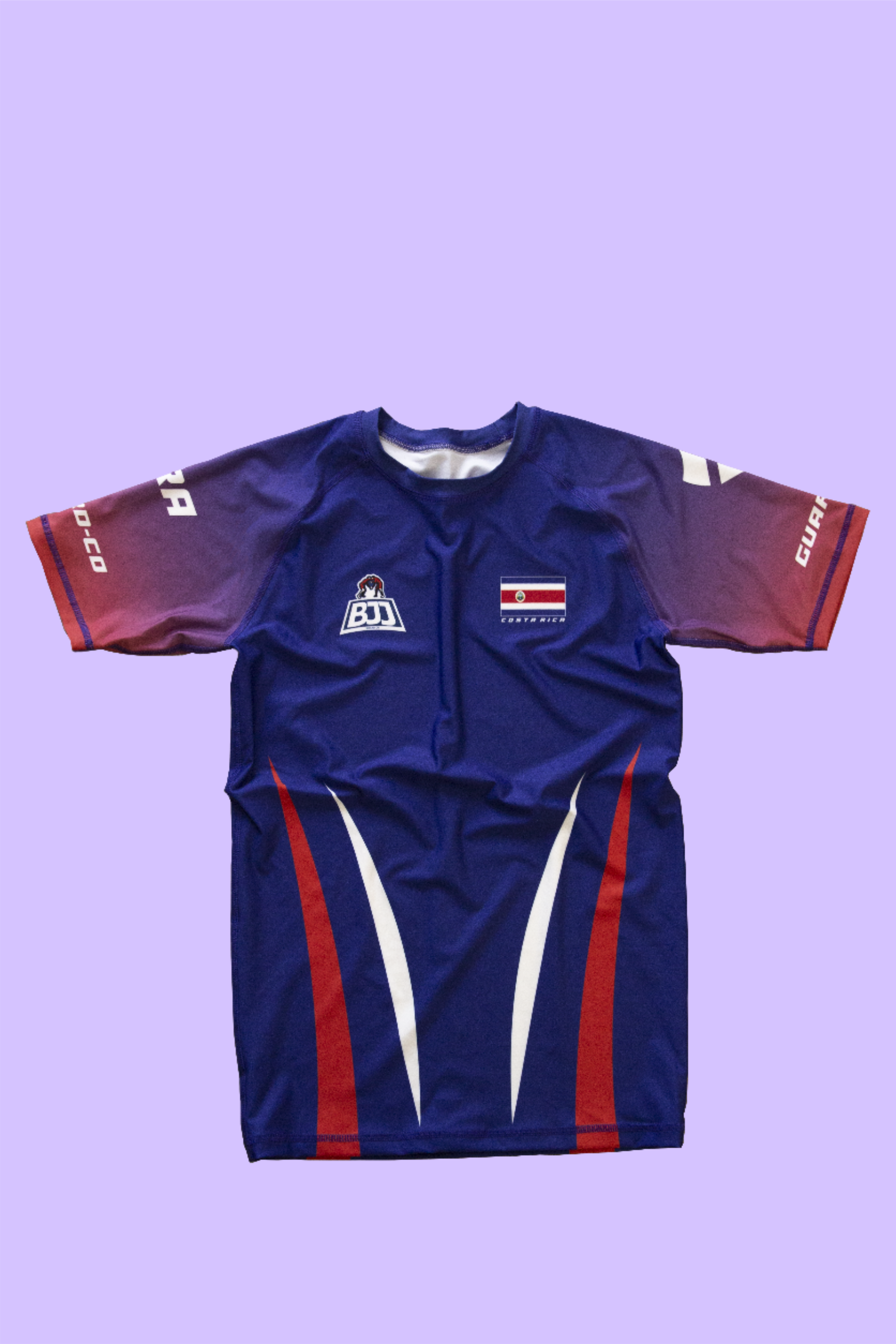 Costa Rica Rash Guard COSTA RICA RASH GUARD JERSEY | BJJ Guard Co