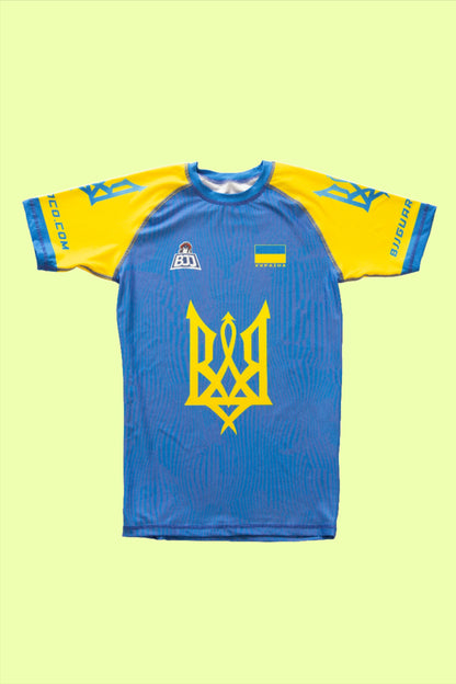 UKRAINE RASH GUARD JERSEY