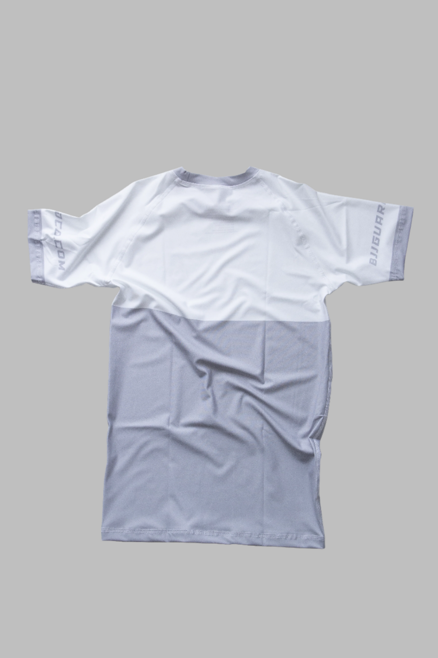 WHITE RANKED RASH GUARD